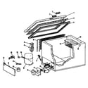 Hotpoint FH8CFC freezer assembly diagram