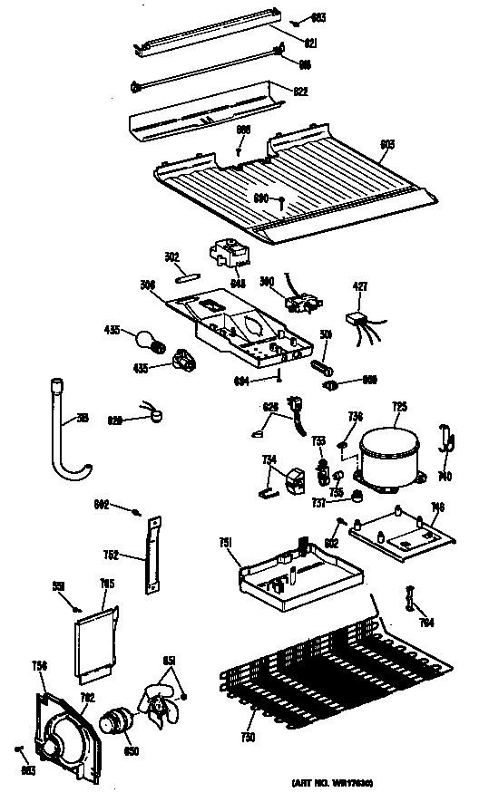 Hotpoint CTX16CPELWH unit diagram