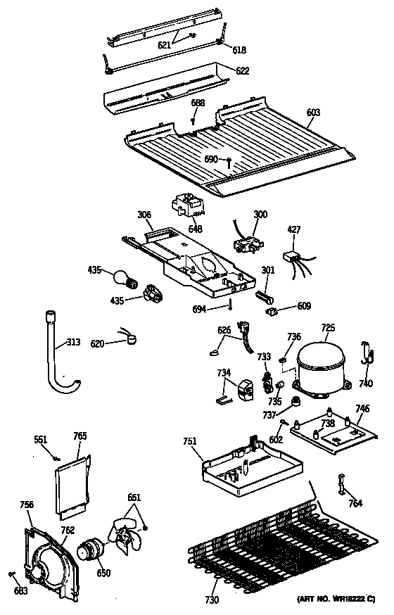 GE MTX16CYTGRAD unit diagram