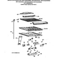 GE MTX18GIXKRAA compartment separator parts diagram