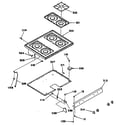 GE 14788L0 cooktop diagram