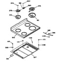 GE 22388L0 cooktop diagram