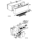 GE A2B358DAESRA cabinet diagram