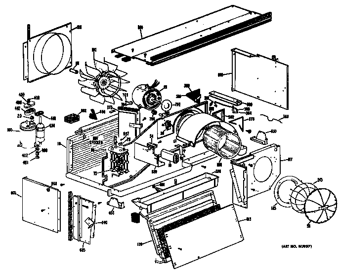 GE A2B748DGCNEA chassis diagram