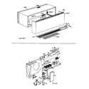GE A2B588DJFSQ2 cabinet diagram