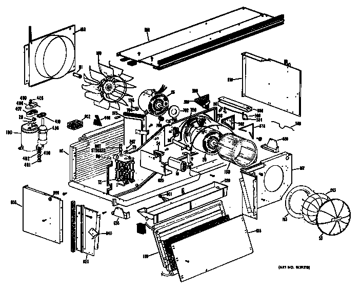 GE A2B758DEASEA chassis diagram