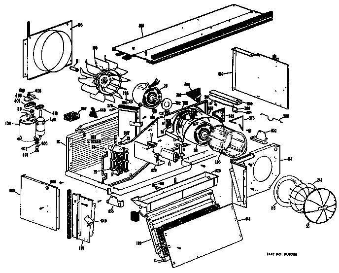 GE A2B778EVASDA chassis diagram