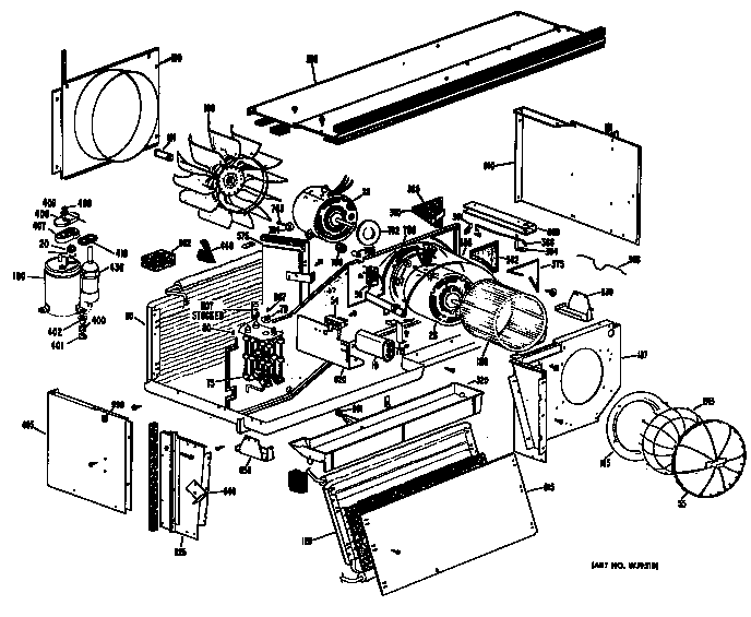 GE A2B778ENASDA chassis diagram