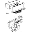 GE A2B689DCALW1 cabinet diagram