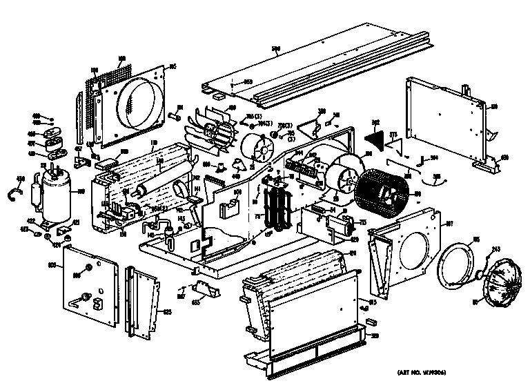 GE A2B789DJALD3 chassis diagram
