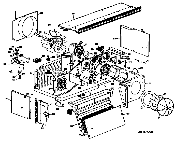 GE A2B778DGCNDA chassis diagram
