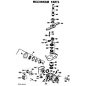 GE GSD2500-02 mechanism parts diagram