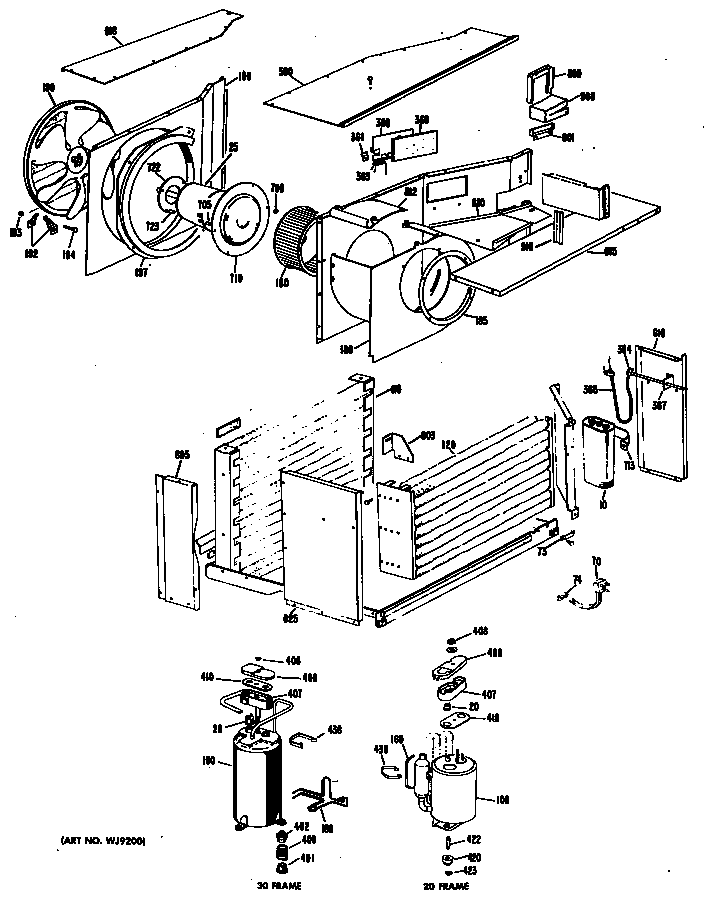 GE ADN18DAG2 chassis diagram