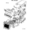 GE JKP27G*07 upper oven diagram