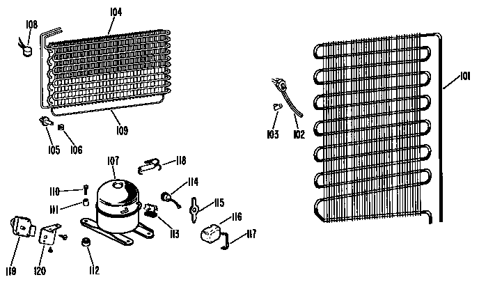 GE CAF16DCB unit diagram