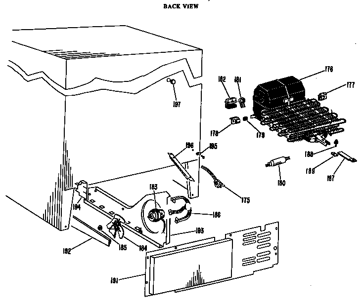 GE TFF18DMB unit diagram