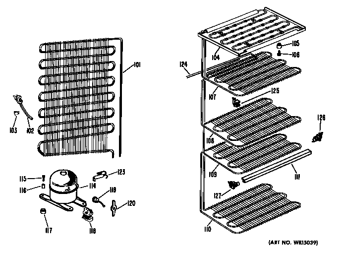 GE CA21DKC unit diagram