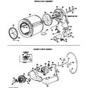 GE DDG5380GEL alternate motor diagram