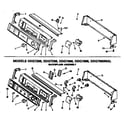 GE DDG7288MAL backsplash assembly diagram
