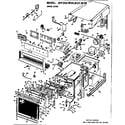 GE JKP36G*08 upper oven diagram