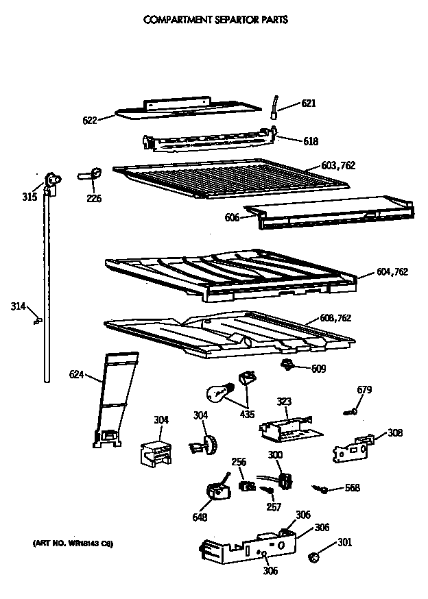 Hotpoint CTX18EASJRAD unit diagram
