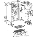 Hotpoint CTX16EYTDRWH cabinet diagram