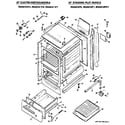 Hotpoint RGA512EH1 20" electric ignition models diagram