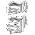 Hotpoint CTX18LKER doors diagram
