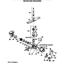 Hotpoint HDA200S-55 motor-pump mechanism diagram