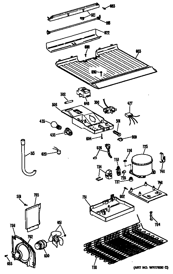Hotpoint CTX16CASDLAD unit diagram