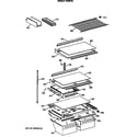 Hotpoint CTX21GISNRAD shelf parts diagram