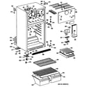Hotpoint CTX16EYSFRAD cabinet diagram