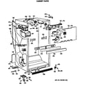 Hotpoint CTX18GISQRWH cabinet parts diagram