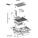 Hotpoint CTX21BASSRAD shelf parts diagram