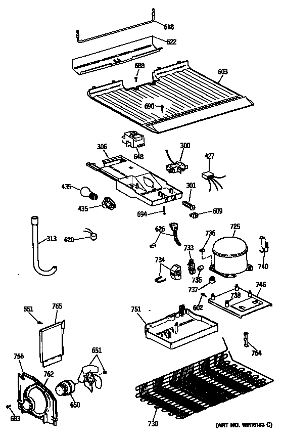 Hotpoint CTX14CATDLAD unit diagram