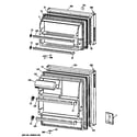 Hotpoint CTX16CYXGRAD doors diagram