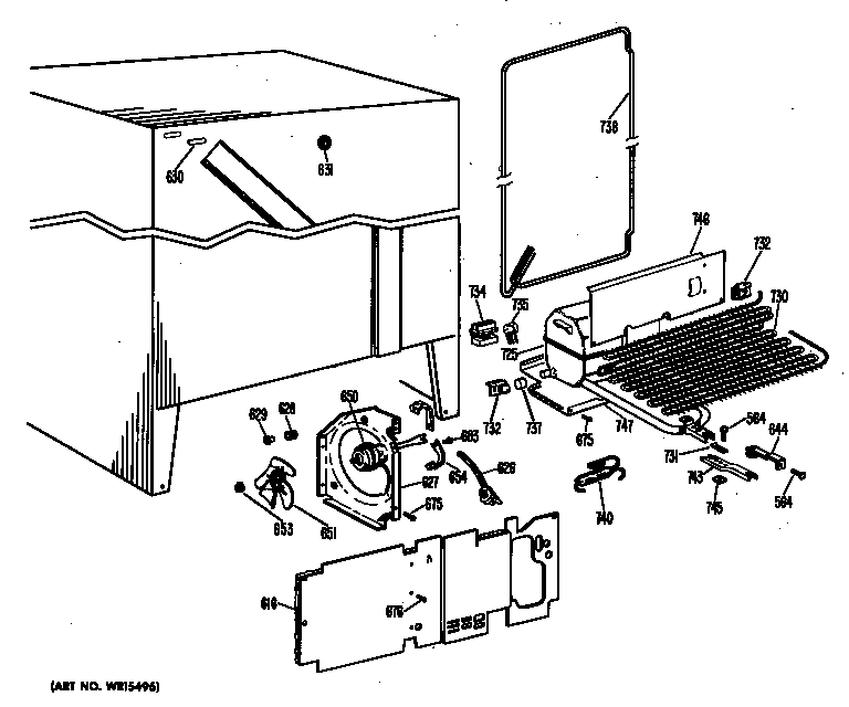 Hotpoint CSF20ACM unit diagram