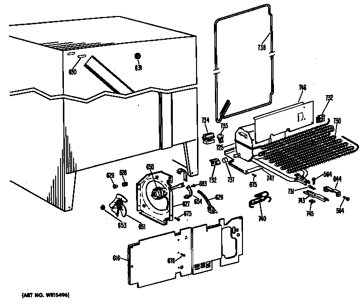 Hotpoint CSF20ECM unit diagram