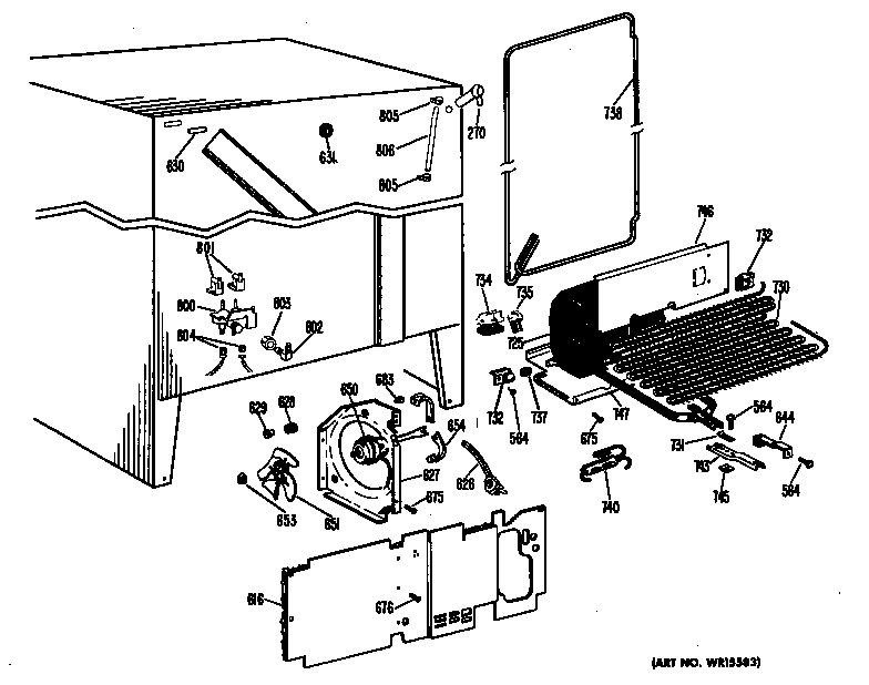 Hotpoint CSF22TCM unit diagram