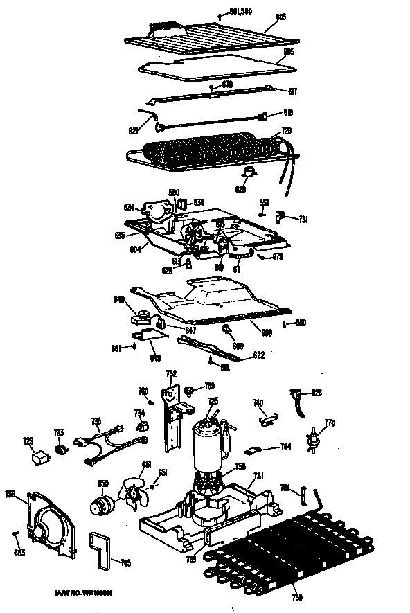 Hotpoint CTFP16EKC unit diagram