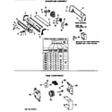Hotpoint WLW2500BNL backsplash assembly diagram
