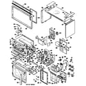 Hotpoint RH960G*02 oven assembly diagram