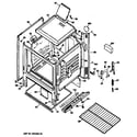 Hotpoint RGB508PS2 oven assembly diagram