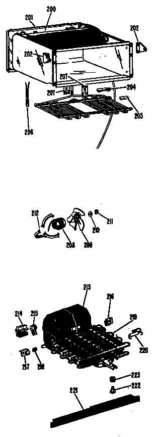 Hotpoint CTA14CAB unit diagram