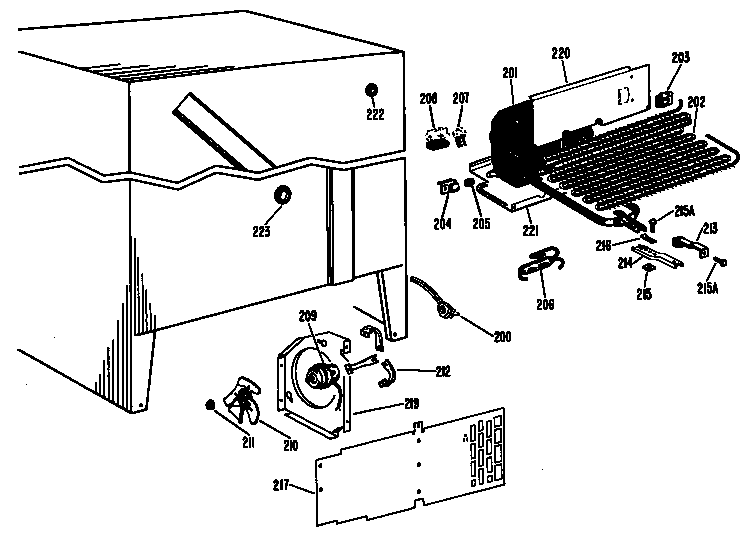 Hotpoint CSF19AYX unit diagram