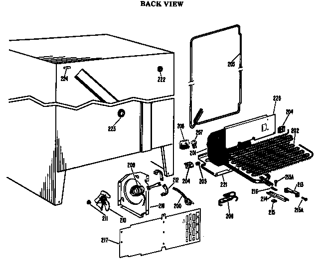 Hotpoint CSF20AAB unit diagram