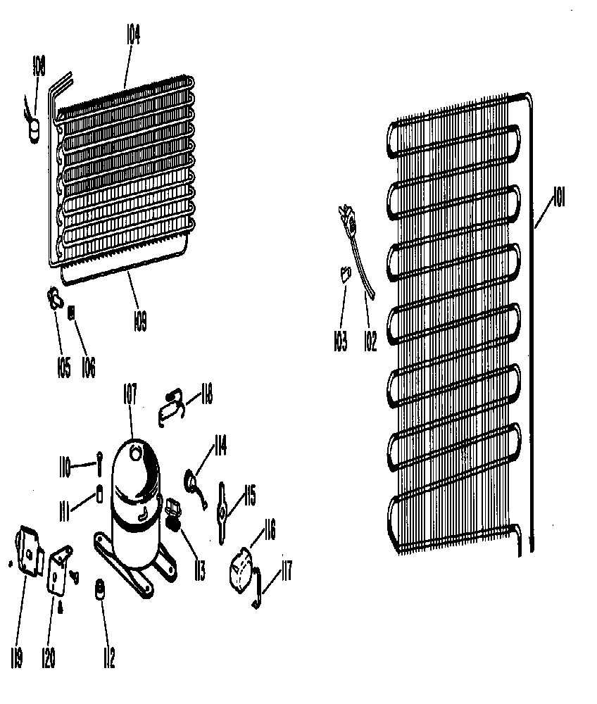 Hotpoint FVF16EAB unit diagram