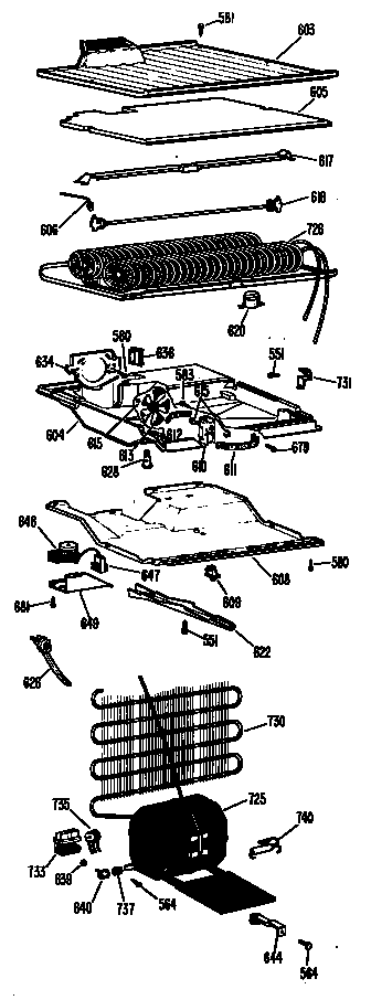Hotpoint CTF14EBC unit diagram