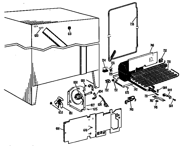 Hotpoint CSF20ABC unit diagram