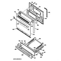 GE JGBS22BEA2AD door & drawer parts diagram